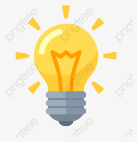 Light Bulb Png Vector - Vector Transparent Background Light Bulb, Png Download, Free Download