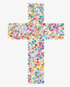 Colorful Cross Transparent Background, HD Png Download, Free Download