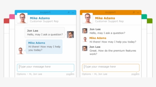 Ecommerce Live Chat - Zopim Chat, HD Png Download, Free Download