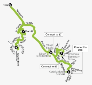View All The School-day Only Bus Routes Here - Bus Route 85 Palo Alto, HD Png Download, Free Download