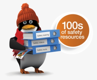 Image Of The Sfm Penguin Showing The Hundreds Of Winter - Illustration, HD Png Download, Free Download