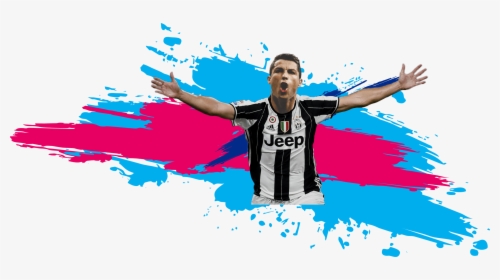 Transparent Colorful Png - Png Ronaldo Cr7 Juventus, Png Download, Free Download