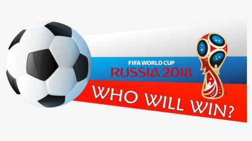 Who Will Win Fifa World Cup 2018 Football Match Png - Russia 2018 Ball Logo, Transparent Png, Free Download