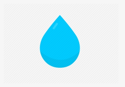 Droplet Free Icons Download - Water Drop Flat Design, HD Png Download, Free Download