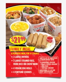 Mc-008 Chinese Food Family Meal Poster - Chinese Food Family Meal Poster, HD Png Download, Free Download