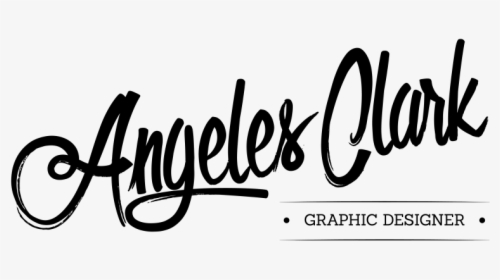 Angeles Clark Portfolio - Calligraphy, HD Png Download, Free Download