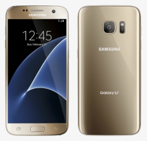 Samsung Galaxy S7 Gold - Galaxy S 7 Gold, HD Png Download, Free Download