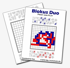 Free Printable Blokus Board With Pieces - Printable Blokus, HD Png Download, Free Download