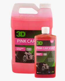 3d Car Care 3d Pink Car Soap , Png Download - 3d Car Care Products, Transparent Png, Free Download