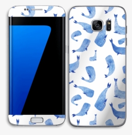 Blue Whales Skin Galaxy S7 Edge - Smartphone, HD Png Download, Free Download