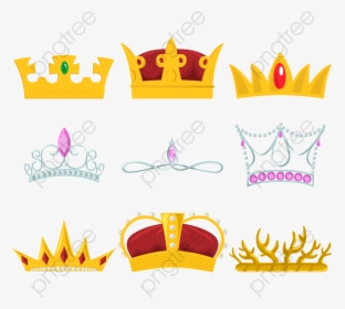King And Queen Crown Png - Portable Network Graphics, Transparent Png, Free Download