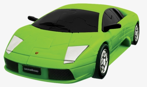3d Puzzle Cars - Car 3d Puzzle Green, HD Png Download, Free Download
