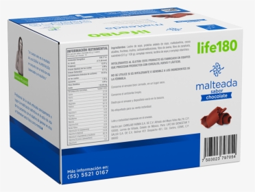 Malteada Chocolate Life180 - Box, HD Png Download, Free Download