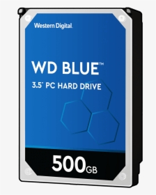 500gb Wd Blue - Wd Blue, HD Png Download, Free Download