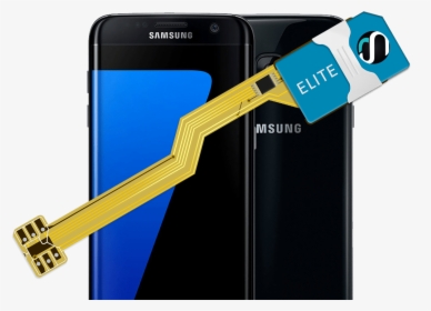 Galaxy S7 Edge - Dual Sim Adapter Samsung Galaxy S7 Edge, HD Png Download, Free Download