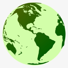 Globe, Earth, Green, World, World Map, International - Clipart Globe, HD Png Download, Free Download