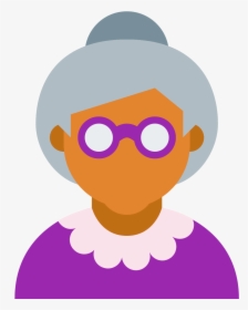 Old Woman Icon, HD Png Download, Free Download