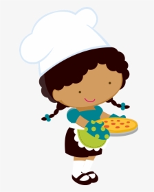 Baking Clipart Pizza Cozinheira Desenho - Cozinheira Desenho Png, Transparent Png, Free Download