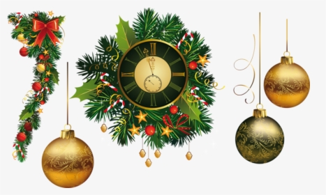 Adornos Navidad Png - Christmas Elements Png, Transparent Png, Free Download