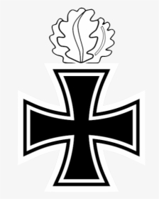 Iron Cross With Oak Leaves - Wehrmacht Logo, HD Png Download, Free Download
