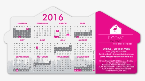 Real Estate Fridge Magnet-97mm X 197mm - Calendar, HD Png Download, Free Download