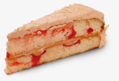 Strawberry Cake Slice - Kuchen, HD Png Download, Free Download