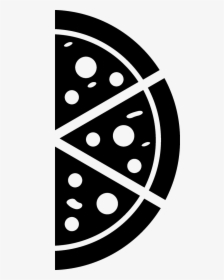 Itu0027s Brickinu0027 Simple Pizza Clipart Black And - Transparent Pizza Logo Png, Png Download, Free Download