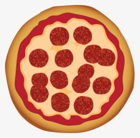 Cartoon Pizzas - Clipart Library - Pizza Cartoon Transparent Background, HD Png Download, Free Download