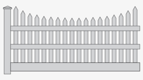 1.7 M Picket Fence Styles, HD Png Download, Free Download