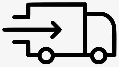 Truck Delivery Shipping Van Fast Import - Delivery Icon Png White, Transparent Png, Free Download