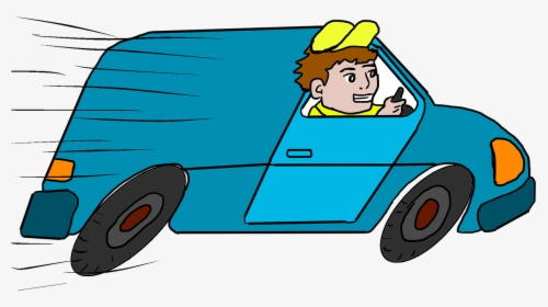 Delivery Truck, Express, Fast, Delivery Service, Truck - Fast Delivery Truck Cartoon, HD Png Download, Free Download