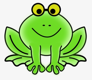 Frog Facts For Kids - Animated Picture Of A Frog, HD Png Download, Free Download