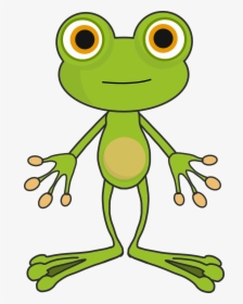 Frog Cartoon Transparent Png Image - Animasi Kodok, Png Download, Free Download