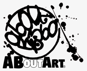 Logo Aboutart Con Registro - Blood Splatter Clipart Transparent, HD Png Download, Free Download