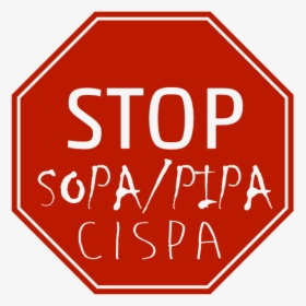Stop Sopa Pipa Cispa B 555px - Traffic Sign, HD Png Download, Free Download