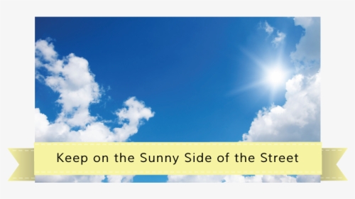 Sunny Side Banner - Sky, HD Png Download, Free Download