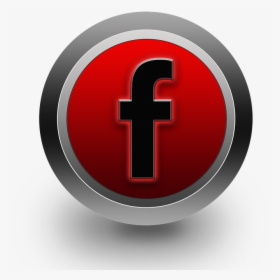 Transparent Red Facebook Icon , Png Download - Facebook Red Icon No Background, Png Download, Free Download