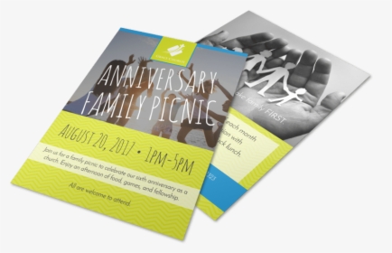 Church Anniversary Family Picnic Flyer Template Preview - Flyer, HD Png Download, Free Download