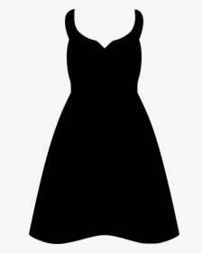 Woman Dress Lady Summer - Little Black Dress, HD Png Download, Free Download