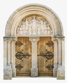 Puerta, Decoradas, Castillo, De Entrada, Antigua Puerta - Portao De Castelo Png, Transparent Png, Free Download
