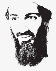 Osama, Bin Laden, Al-qaeda, Taliban, Terrorista - Osama Bin Laden Vector, HD Png Download, Free Download