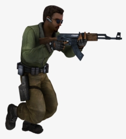 Clique Para Tamanho Original - Counter Strike Source Terrorist Characters, HD Png Download, Free Download
