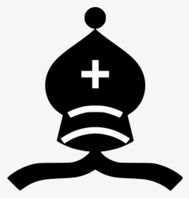 Chess, Bishop, Meeple, Black, Game, Thinking, Strategy - Bishop Chess Piece 2d, HD Png Download, Free Download