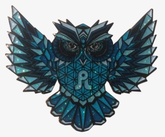 Image Of Blue - Pretty Owl Design, HD Png Download, Free Download
