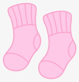 Transparent Baby Stuff Png - Cute Pink Bootie Socks Clipart, Png Download, Free Download