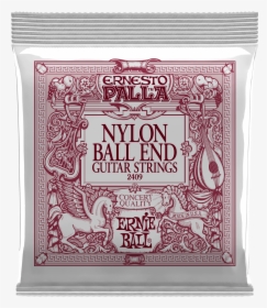 Ernesto Palla Black & Gold Ball-end Nylon Classical - Ernie Ball Ernesto Palla, HD Png Download, Free Download