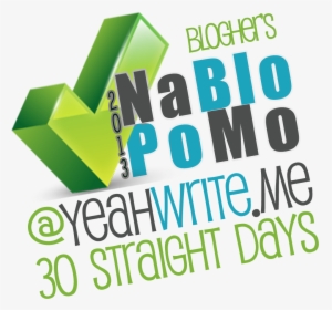 Blogher’s Nablopomo 2013 At Yeah Write - Graphic Design, HD Png Download, Free Download