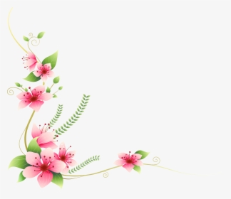 Pink Flowers Decoration Png - Welcome Quotes For Birthday Wishes, Transparent Png, Free Download