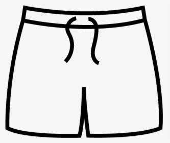 Swimming Trunks Clipart Black And White, HD Png Download, Free Download