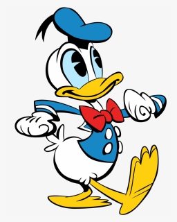 Donald Duck Clipart Transparent Background - Donald Duck Mickey Mouse Cartoon, HD Png Download, Free Download